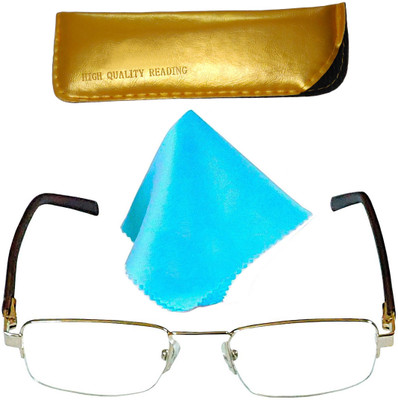 VALENCIA Half Rim (+2.75) Rectangle Reading Glasses(130 mm)