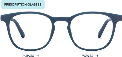 Lenskart Hustlr Full Rim (-1.00) Wayfarer Reading Glasses(50 mm)