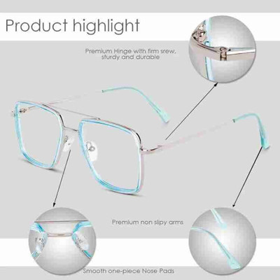 Wefa Full Rim Rectangle Frame(140 mm)