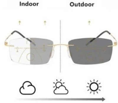Redex Rimless Rectangle Frame(55 mm)
