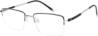 Yourspex Half Rim Rectangle Frame(52 mm)