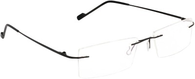 Redex Rimless (+3.00) Rectangle Reading Glasses(55 mm)