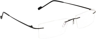 REDHILLS Rimless (+0.50) Rectangle Reading Glasses(55 mm)