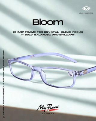 Myreen Full Rim (+1.00) Rectangle Reading Glasses(140 mm)