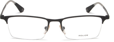 POLICE Half Rim Rectangle Frame(53 mm)