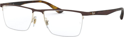 Ray-Ban Half Rim Rectangle Frame(53 mm)