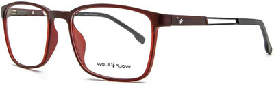 WOLFFLOW Full Rim Square Frame(54 mm)