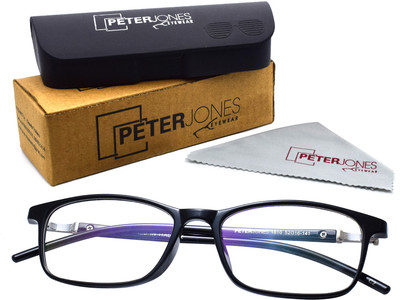 PETER JONES Full Rim Rectangle Frame(52 mm)