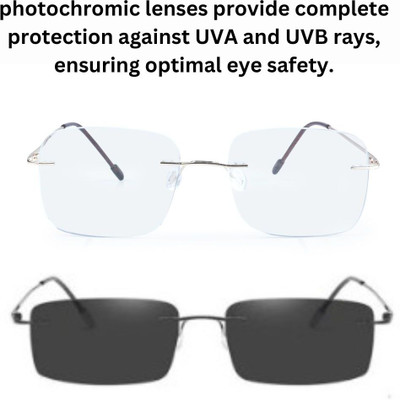 Redex Rimless Square Frame(55 mm)