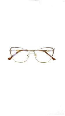 GLOBALOPTICS Full Rim Oval Frame(55 mm)