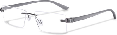 Redex Rimless (+1.50) Rectangle Reading Glasses(55 mm)