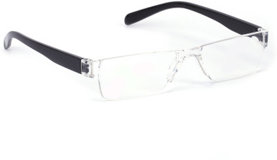 Implicit Rimless (+1.75) Rectangle Reading Glasses(135 mm)