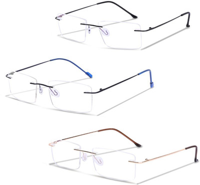 Redex Rimless Rectangle Frame(55 mm)