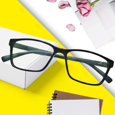 GOOD LIFE FASHION Full Rim Rectangle Frame(52 mm)
