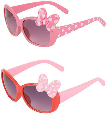 brutus Rectangular Sunglasses(For Girls, Black)