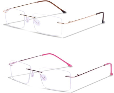 Redex Rimless Rectangle Frame(55 mm)