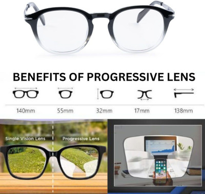Redex Full Rim (+1.25) Cat-eyed Reading Glasses(55 mm)