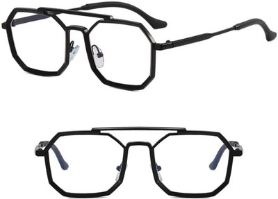 GRACY RIMS Full Rim Rectangle, Aviator Frame(48 mm)