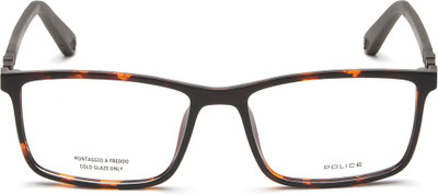 Police Full Rim Rectangle Frame(54 mm)
