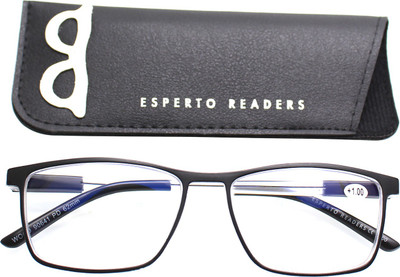 Esperto Full Rim (+2.00) Rectangle Reading Glasses(130 mm) Esperto Full Rim (+2.00) Rectangle Reading Glasses(130 mm)