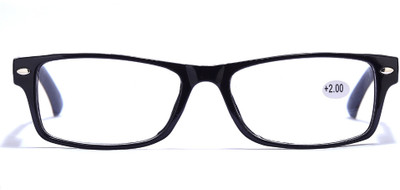 LM Eyewear Full Rim (+1.75) Rectangle Reading Glasses(150 mm)