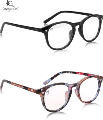 funglasses Full Rim Round Frame(50 mm)