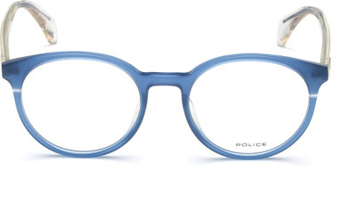Police Full Rim Round Frame(49 mm)
