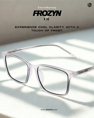 LM Eyewear Full Rim Rectangle Frame(145 mm)