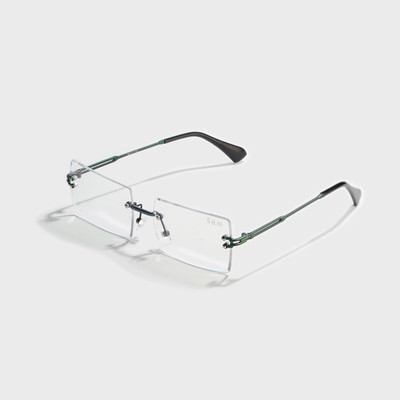SAM AND MARSHALL Rimless Rectangle Frame(57 mm)