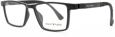 WOLFFLOW Full Rim Rectangle Frame(46 mm)