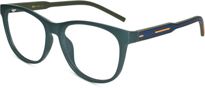 Lenskandy Full Rim Square, Wayfarer Frame(134 mm)