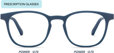 Lenskart Hustlr Full Rim (-0.75) Wayfarer Reading Glasses(50 mm)