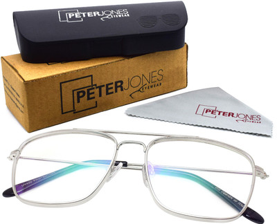 PETER JONES Full Rim Square Frame(54 mm)