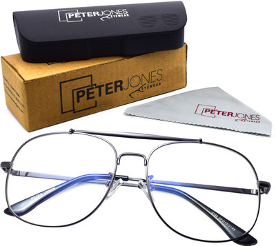 PETER JONES Full Rim Square Frame(57 mm)