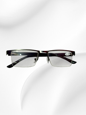Clearo Half Rim (+1.50) Rectangle Reading Glasses(133 mm)