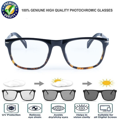 Redex Full Rim (+0.75) Rectangle Reading Glasses(55 mm)