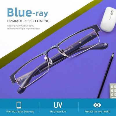 CRIBA Half Rim Square Frame(45 mm)