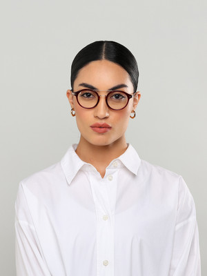 Guy Laroche Half Rim Round Frame(48 mm)
