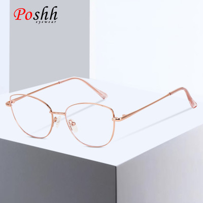 Poshh eyewear Full Rim Cat-eyed Frame(53 mm)