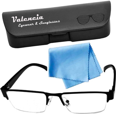 VALENCIA Half Rim (+1.75) Rectangle Reading Glasses(130 mm)
