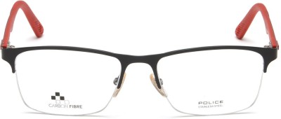 POLICE Half Rim Square Frame(52 mm)