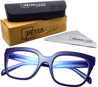 PETER JONES Full Rim Square Frame(57 mm)