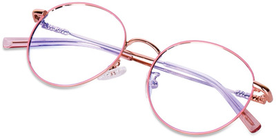 Poshh eyewear Full Rim Round Frame(49 mm)
