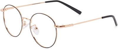 Poshh eyewear Full Rim Round Frame(49 mm)