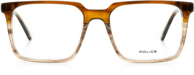 Police Full Rim Square Frame(53 mm)