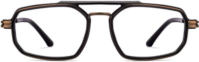 Lenskart STUDIO Full Rim Aviator Frame(55 mm)