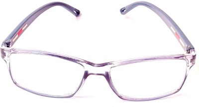 GOOD LIFE FASHION Full Rim (+1.00) Rectangle Reading Glasses(1 mm)