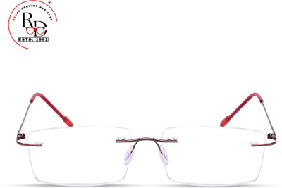 Redex Rimless (+1.50) Rectangle Reading Glasses(55 mm)