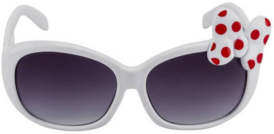 brutus Rectangular Sunglasses(For Girls, Black)