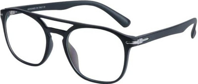 Dark Wost Full Rim Square, Aviator Frame(48 mm)